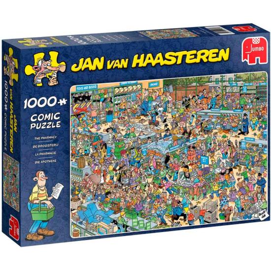 Jumbo-Puzzle Die Apotheke mit 1000 Teilen