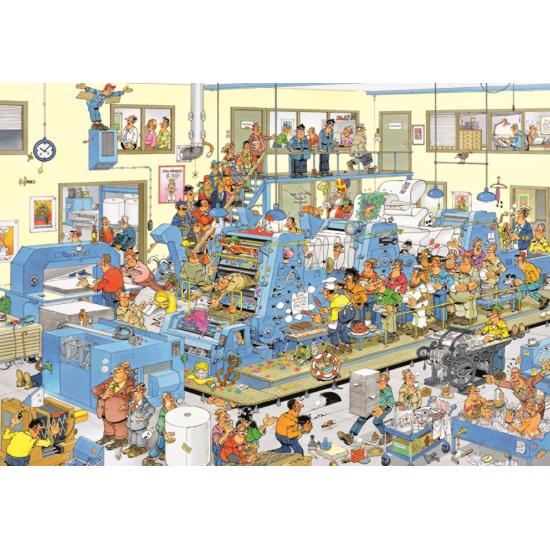 Jumbo-Puzzle La Imprenta 3000 Teile