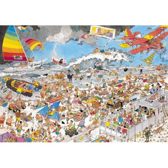 Jumbo-Puzzle Der Strand 1000 Teile