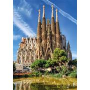 Jumbo-Puzzle Die Sagrada Familia, Barcelona 1000 Teile