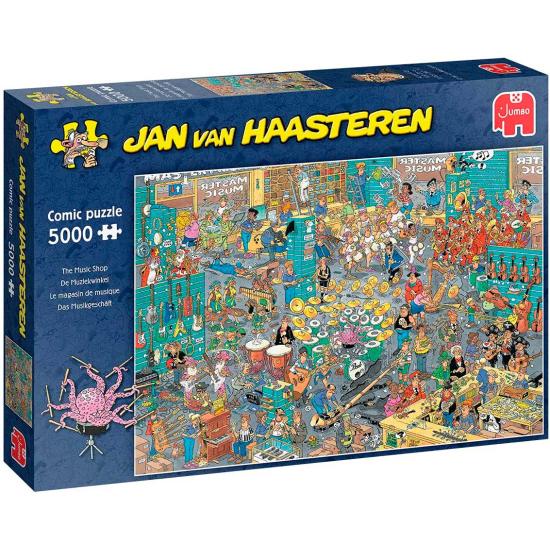 The Music Store Jumbo-Puzzle 5000 Teile
