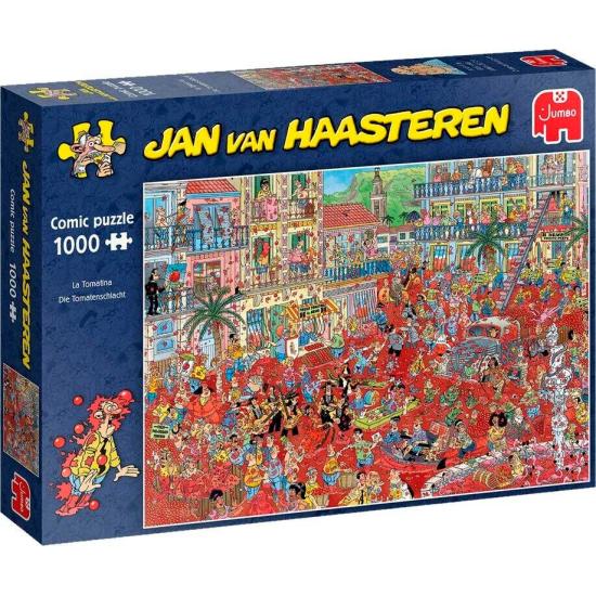 Jumbo-Puzzle La Tomatina 1000 Teile