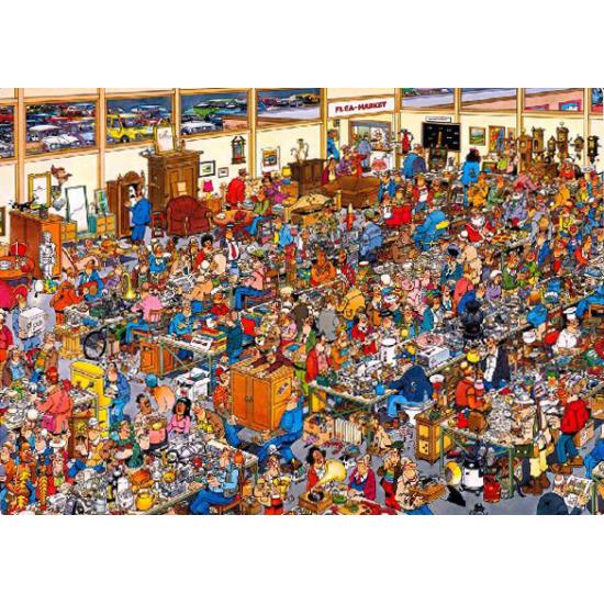Jumbo-Puzzle Die Antiquare mit 1000 Teilen