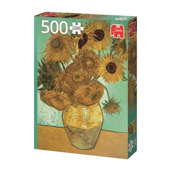 Jumbo-Puzzle Sonnenblumen 500 Teile