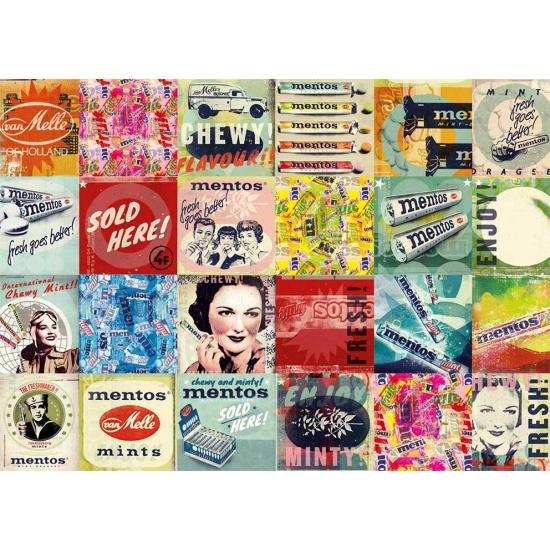 Jumbo Mentos Vintage Puzzle 1000 Teile