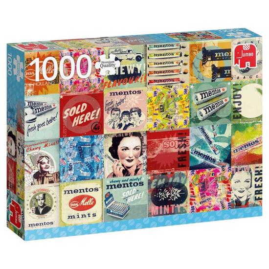 Jumbo Mentos Vintage Puzzle 1000 Teile