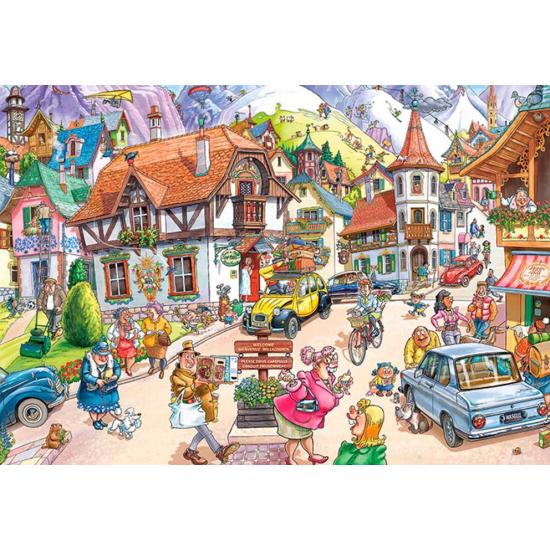 Jumbo-Puzzle Mystery Violent Mountain 1000 Teile