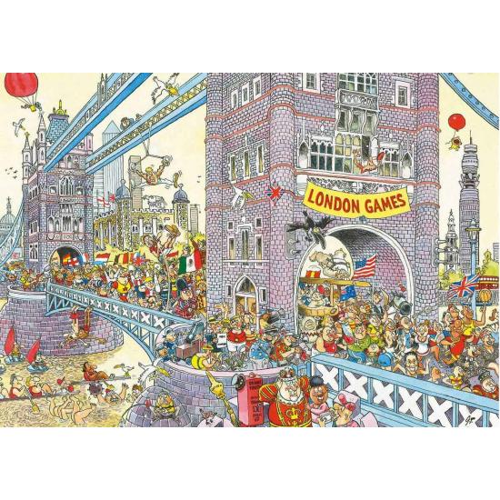 Puzzle Jumbo Mystery Die letzte Hürde 1000 Teile