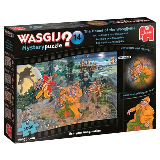 Wasgij Hounds Jumbo Mystery Puzzle 1000 Teile
