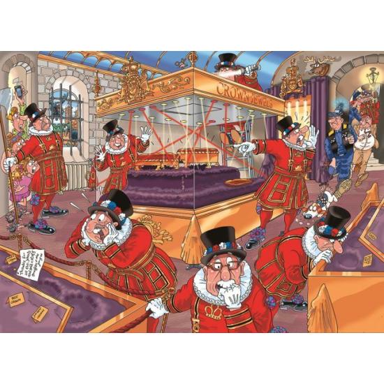 Ungewöhnlicher Verdächtiger Jumbo Mystery Puzzle 1000 Teile