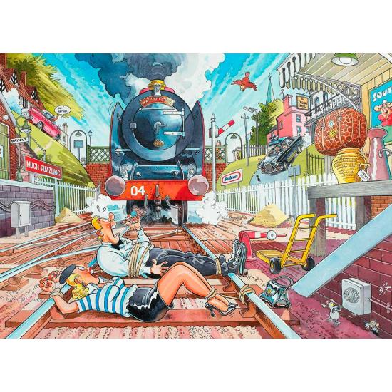 Jumbo Mystery Puzzle Der Wasgij Express 1000 Teile