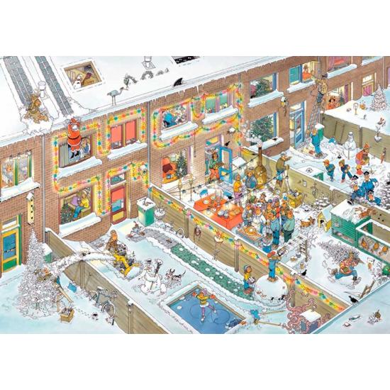 Jumbo-Puzzle Heiligabend, Weihnachten 1000 Teile