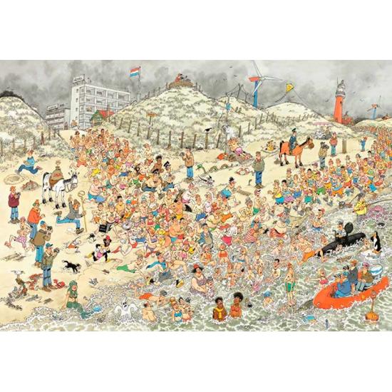 Jumbo-Puzzle Neujahrsbäder mit 2000 Teilen