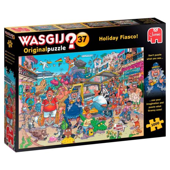 Original Jumbo-Puzzle Holiday Fiasco 1000 Teile