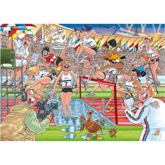 Original Jumbo-Puzzle Sommerspiele mit 1000 Teilen