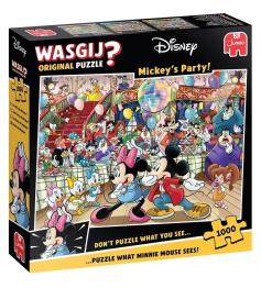 Original Jumbo-Puzzle Mickys Party mit 1000 Teilen