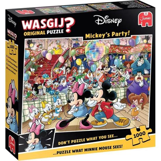 Original Jumbo-Puzzle Mickys Party mit 1000 Teilen