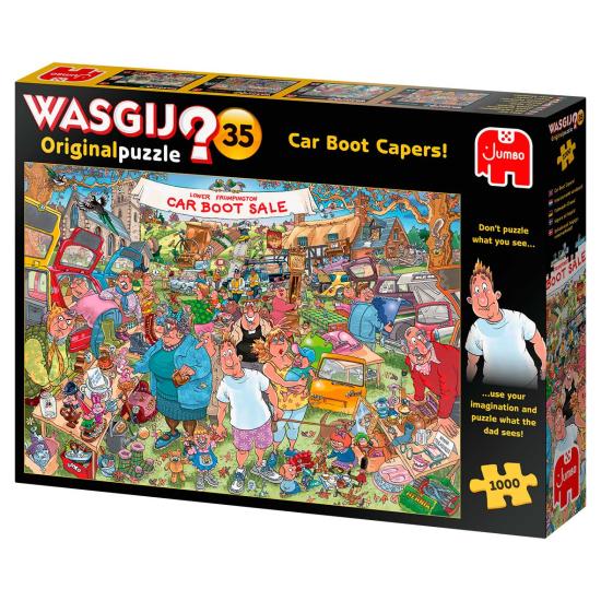 Original Jumbo-Puzzle Boot Market 1000 Teile