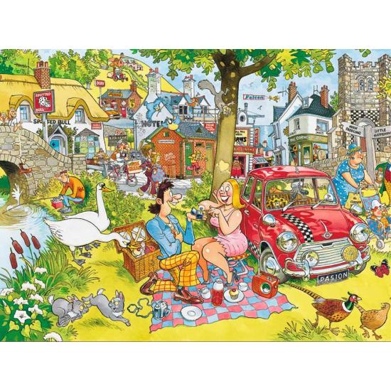 Jumbo-Puzzle Destiny Heiratsantrag 1000 Teile