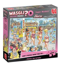 Original Jumbo-Puzzle Supermodels mit 1000 Teilen