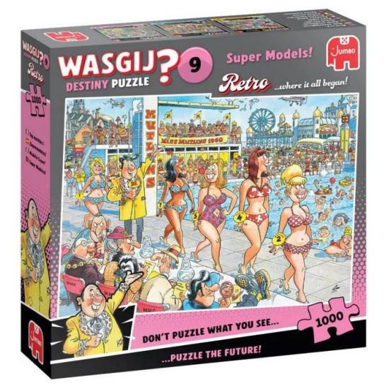 Original Jumbo-Puzzle Supermodels mit 1000 Teilen