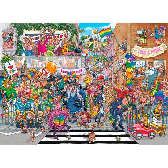 Original Jumbo-Puzzle Eine Prise Stolz 1000 Teile