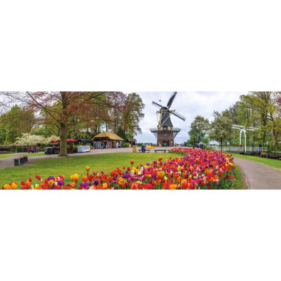 Jumbo-Panoramapuzzle Der Keukenhof, Holland mit 1000 Teilen