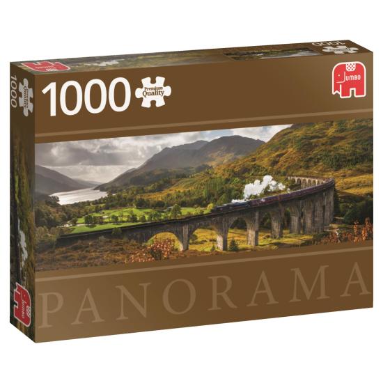 Jumbo-Panorama-Eisenbahnpuzzle, Schottland 1000 Teile