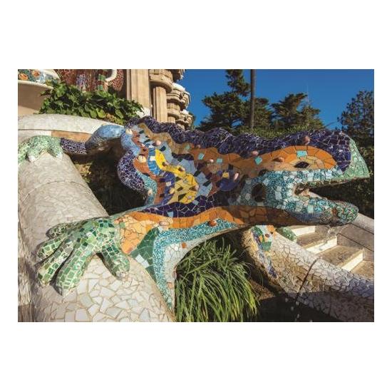 Jumbo-Puzzle Park Güell, Barcelona mit 500 Teilen
