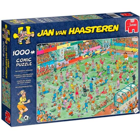Jumbo-Puzzle Frauen-Fußballspiel mit 1000 Teilen