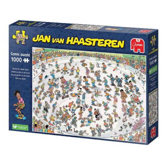 Jumbo-Puzzle Skaten in Skate Bowl 1000 Teile