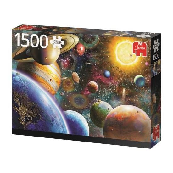 Jumbo-Puzzle Planeten im Weltraum 1500 Teile Jumbo-Puzzle Planeten im Weltraum 1500 Teile