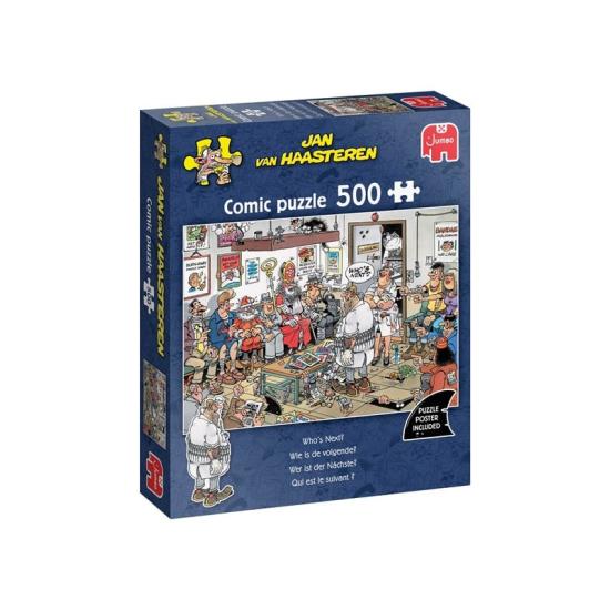 Jumbo-Puzzle Wer ist der Nächste 500 Teile