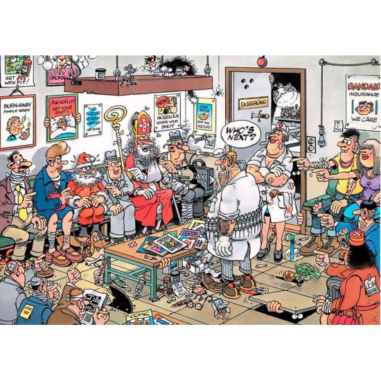 Jumbo-Puzzle Wer ist der Nächste 500 Teile