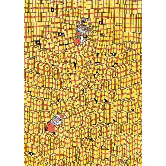 Jumbo-Puzzle Geschenke überall 500 Teile