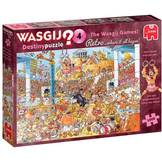 Jumbo Retro Destiny Puzzle The Wasgij Games 1000 Teile Jumbo Retro Destiny Puzzle The Wasgij Games 1000 Teile