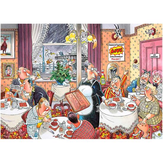 Jumbo-Puzzle Retro Mystery Live Show 1000 Teile