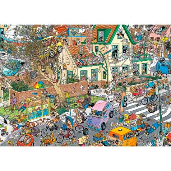 Jumbo Safari und Sturm Puzzle 2 x 1000 Teile