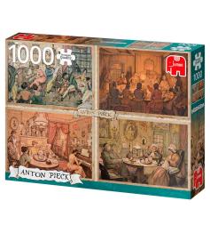 Jumbo-Puzzle Unterhaltungsräume 1000 Teile