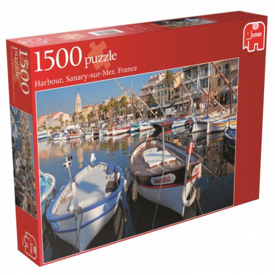 Jumbo-Puzzle Sanary Sur Mer, Frankreich 1500 Teile