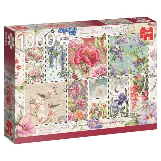 Jumbo-Puzzle-Blumenstempel mit 1000 Teilen