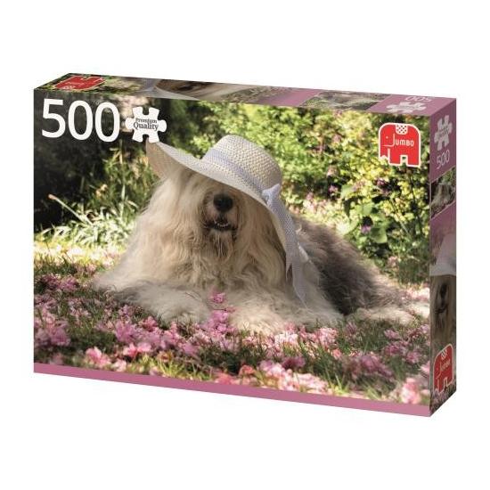 Jumbo-Puzzle Sophie im Blumenbeet 500 Teile