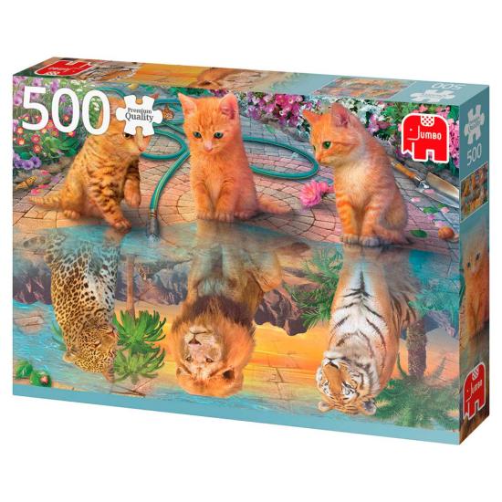 Katzentraum Jumbo-Puzzle 500 Teile