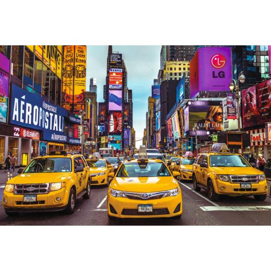 Jumbo-Puzzle Taxis in New York mit 1500 Teilen