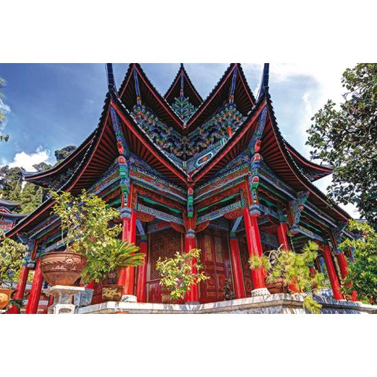 Chinesischer Tempel Jumbo-Puzzle 1500 Teile