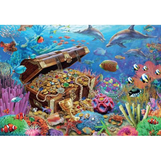 Jumbo-Puzzle Underground Treasures 1000 Teile