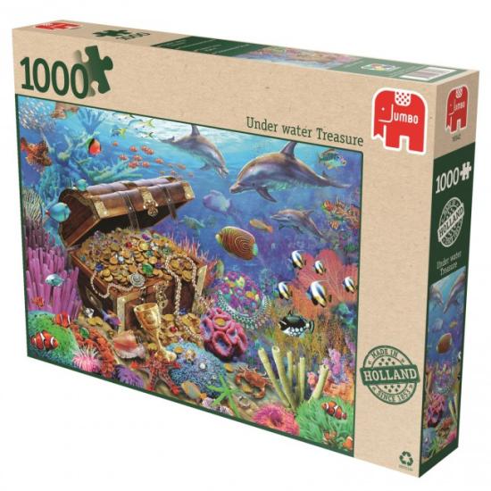 Jumbo-Puzzle Underground Treasures 1000 Teile