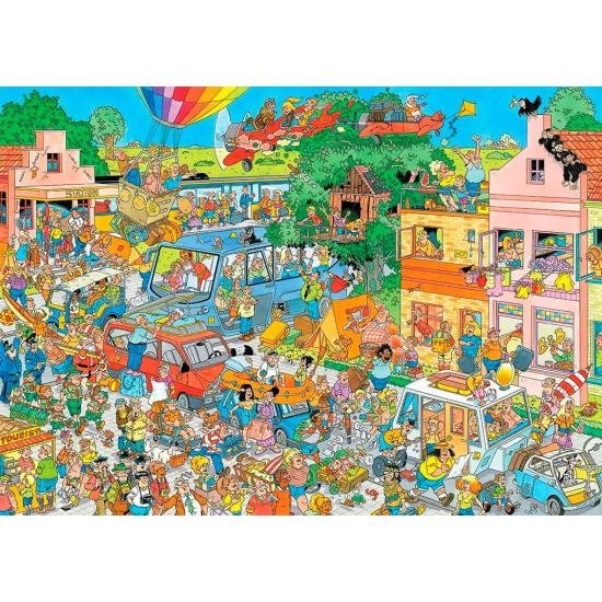 Jumbo Puzzle Music Store und Going on Vacation 2x100
