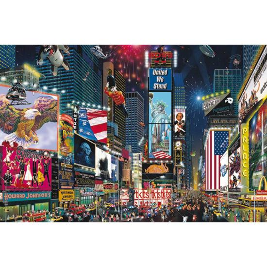 Jumbo-Puzzle Times Square, New York mit 1500 Teilen