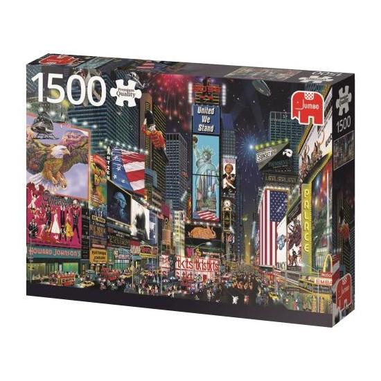 Jumbo-Puzzle Times Square, New York mit 1500 Teilen
